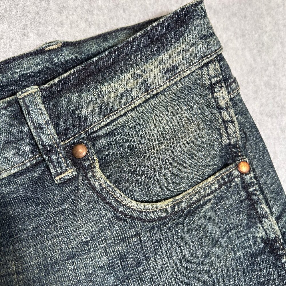 Wrangler Mens Jeans 38x30 Straight Fit Medium Wash - Picture 5 of 7